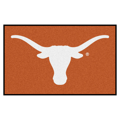 University of Texas - Texas Longhorns Ulti-Mat Longhorn Primary Logo Orange