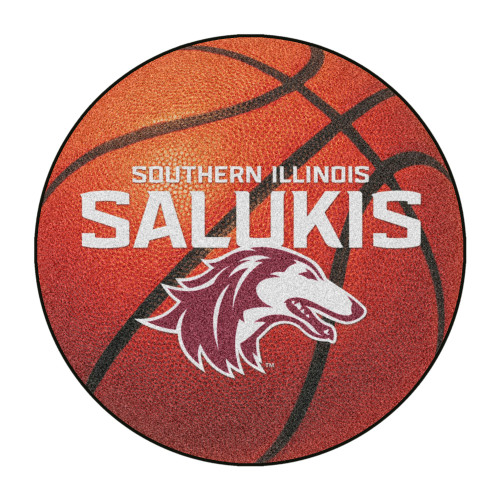 Southern Illinois University - Southern Illinois Salukis Basketball Mat "SIU" Logo Orange