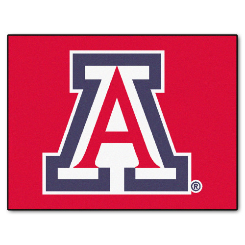 University of Arizona - Arizona Wildcats All-Star Mat Block A Primary Logo Red