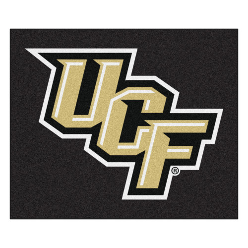 University of Central Florida - Central Florida Knights Tailgater Mat UCF Primary Logo Black