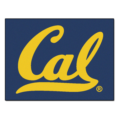 University of California, Berkeley - Cal Golden Bears All-Star Mat "Script Cal" Logo Blue