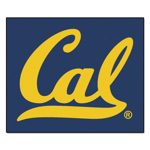 University of California, Berkeley - Cal Golden Bears Tailgater Mat "Script Cal" Logo Blue
