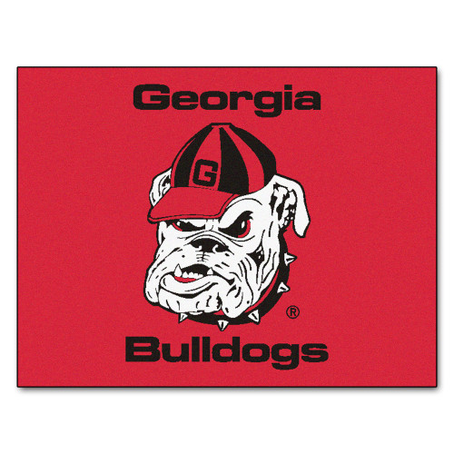 University of Georgia - Georgia Bulldogs All-Star Mat "Bulldog" Logo Red
