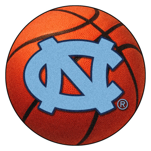 University of North Carolina at Chapel Hill - North Carolina Tar Heels Basketball Mat "NC" Logo Orange