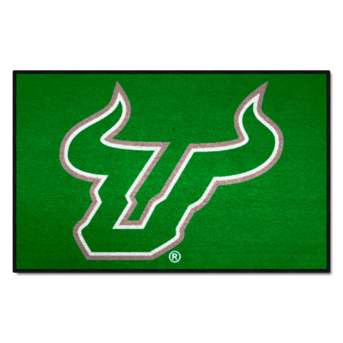 University of South Florida - South Florida Bulls Starter Mat Bull Primary Logo Green