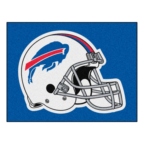 Buffalo Bills All-Star Mat Bills Helmet Logo Blue