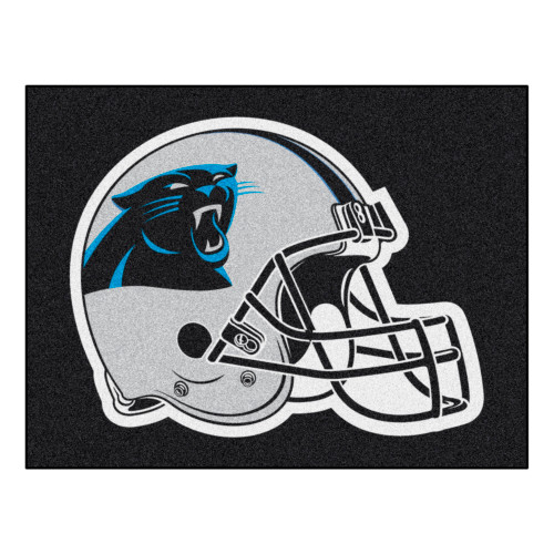 Carolina Panthers All-Star Mat Panthers Helmet Logo Black