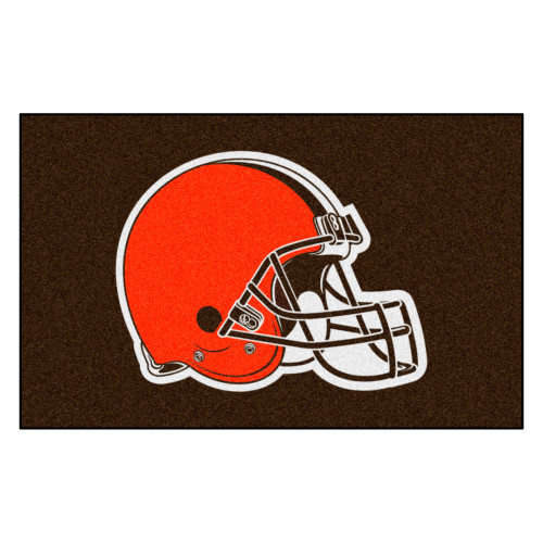 Cleveland Browns Ulti-Mat Browns Helmet Helmet Logo Brown