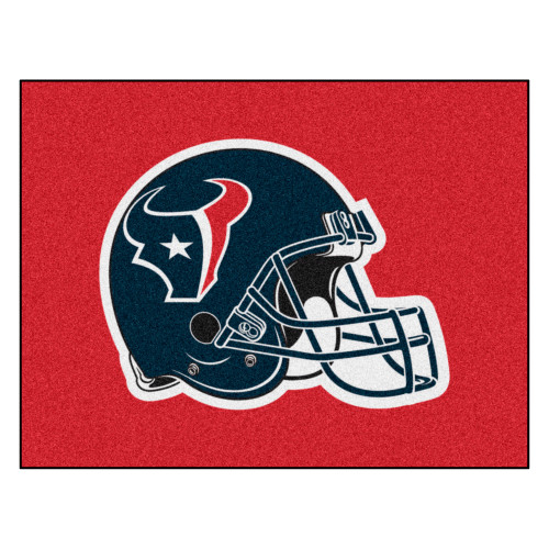 Houston Texans All-Star Mat Texans Helmet Logo Red