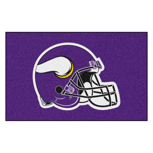 Minnesota Vikings Ulti-Mat Vikings Helmet Logo Purple