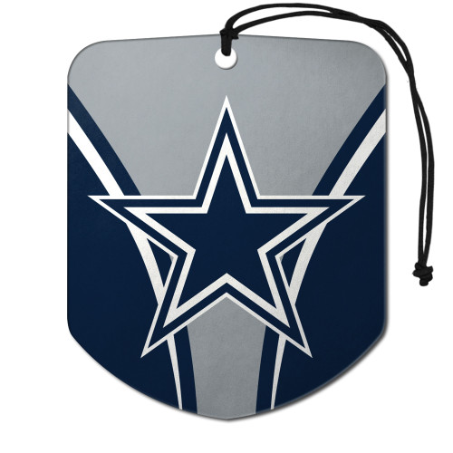 Dallas Cowboys Air Freshener 2-pk Dallas Star Logo Blue & Gray