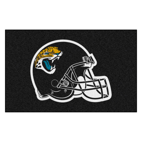 Jacksonville Jaguars Ulti-Mat Jaguars Helmet Logo Black