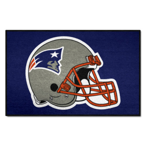 New England Patriots Starter Mat Patriots Helmet Logo Navy