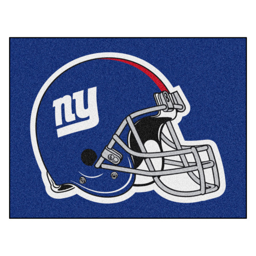 New York Giants All-Star Mat Giants Helmet Logo Dark Blue