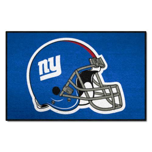 New York Giants Starter Mat Giants Helmet Logo Dark Blue