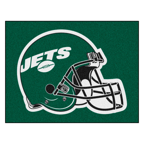 New York Jets All-Star Mat Jets Helmet Logo Green
