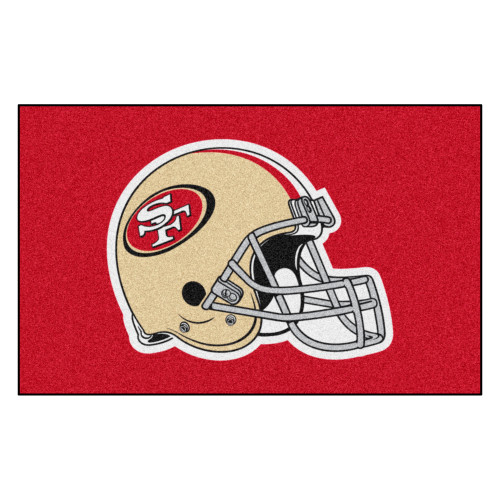 San Francisco 49ers Ulti-Mat 49ers Helmet Logo Red