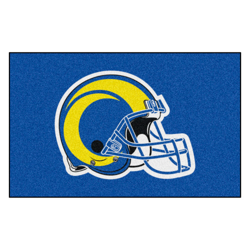Los Angeles Rams Ulti-Mat Rams Helmet Logo Blue