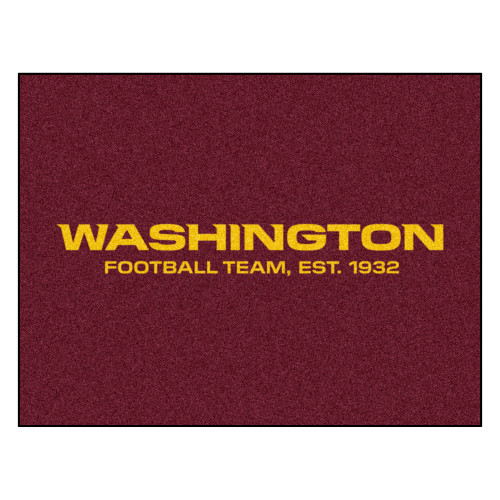 Washington Commanders All-Star Mat Washington Commanders Primary Logo Maroon