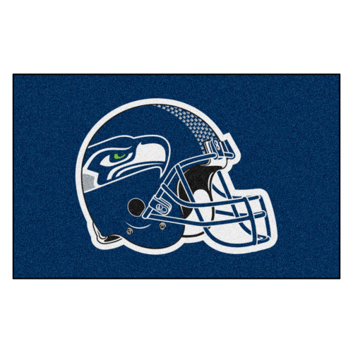Seattle Seahawks Ulti-Mat Seahawks Helmet Logo Navy
