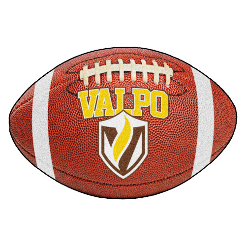 Valparaiso University - Valparaiso Beacons Football Mat "V & VALPO" Logo Brown