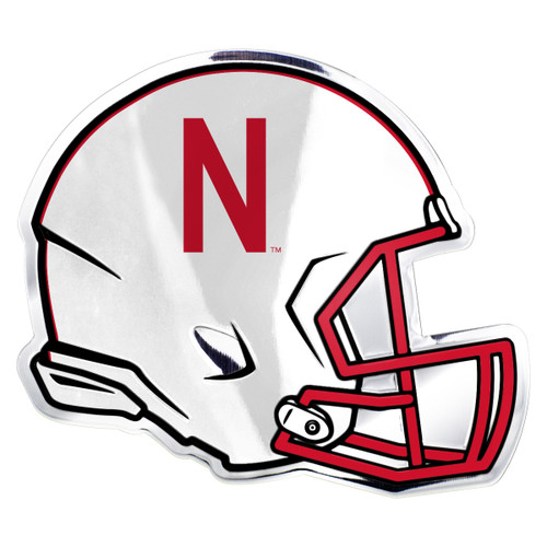 Nebraska Cornhuskers Embossed Helmet Emblem "N" Alternate Logo