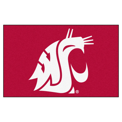 Washington State University - Washington State Cougars Ulti-Mat WSU Primary Logo Red