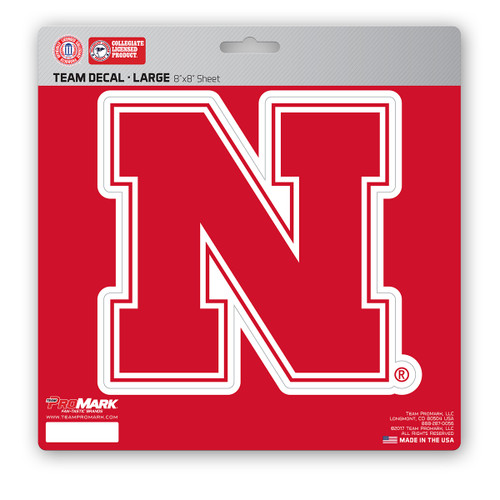 Nebraska Cornhuskers Large Decal "N" Logo