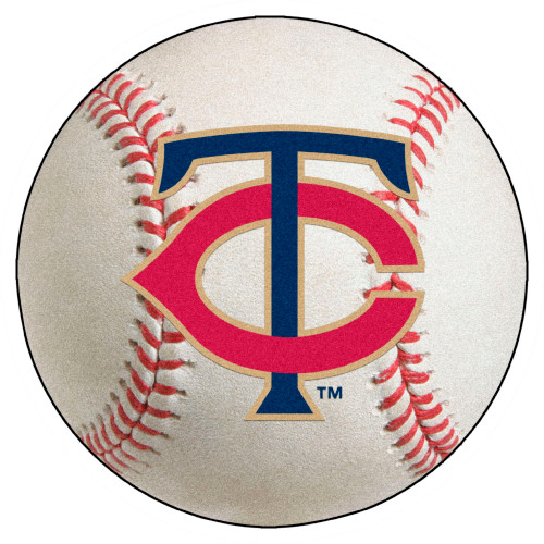 MLB - Minnesota Twins Baseball Mat 27" diameter