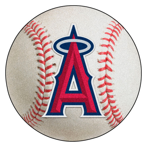 MLB - Los Angeles Angels Baseball Mat 27" diameter