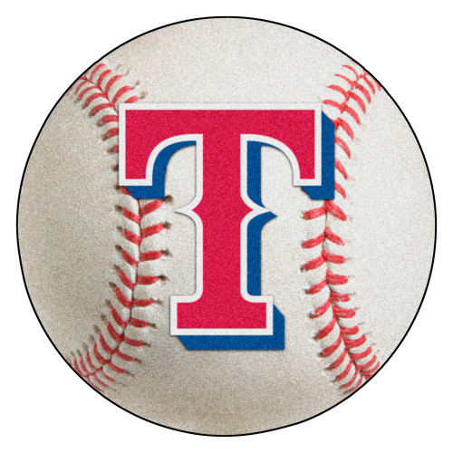 MLB - Texas Rangers Baseball Mat 27" diameter