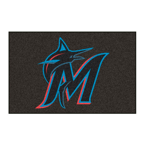 MLB - Miami Marlins Starter Mat 19"x30"