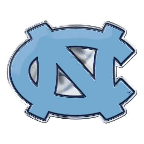 University of North Carolina at Chapel Hill - North Carolina Tar Heels Embossed Color Emblem "NC" Logo Blue