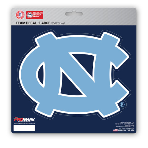 North Carolina Tar Heels Large Decal "NC" Logo