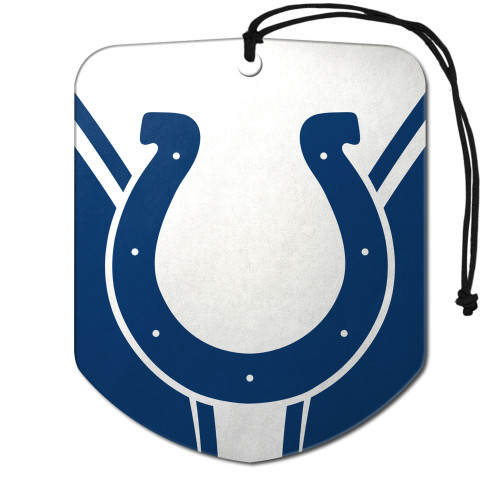Indianapolis Colts Air Freshener 2-pk Colts Primary Logo Blue