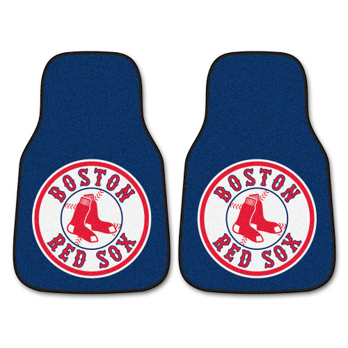 MLB - Boston Red Sox 2-pc Carpet Car Mat Set 17"x27"
