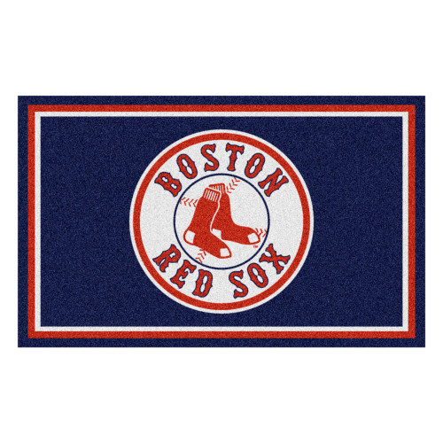 MLB - Boston Red Sox 4x6 Rug 44"x71"