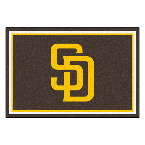 MLB - San Diego Padres 5x8 Rug 59.5"x88"