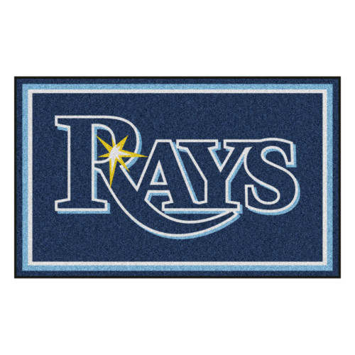 MLB - Tampa Bay Rays 4x6 Rug 44"x71"