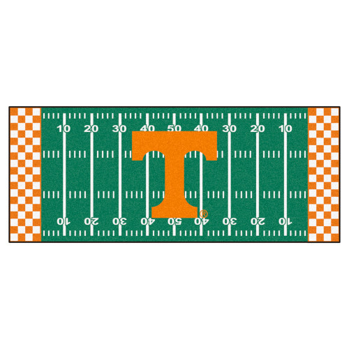 University of Tennessee - Tennessee Volunteers Football Field Runner Power T Primary Logo Green