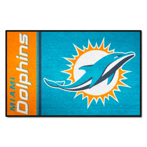 Miami Dolphins Starter - Uniform Dolphin Primary Logo and Wordmark Aqua