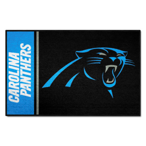 Carolina Panthers Starter - Uniform "Panther" Logo & Wordmark Black