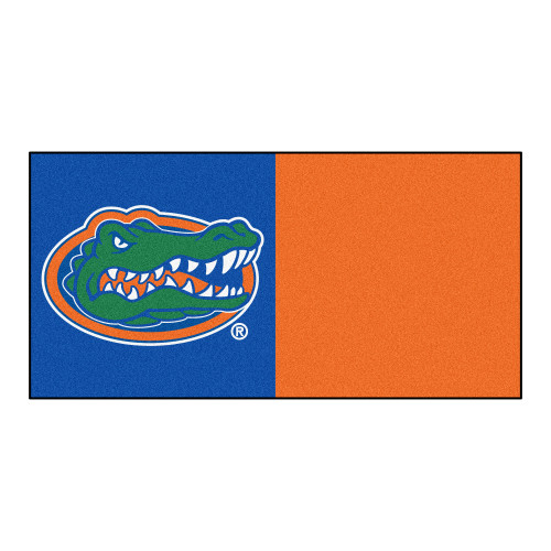 University of Florida - Florida Gators Team Carpet Tiles Gator Head Primary Logo Blue