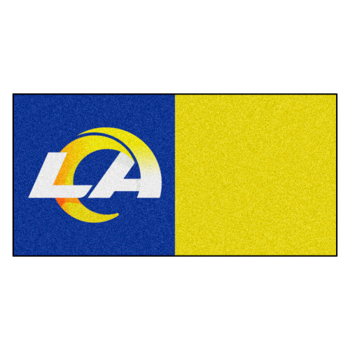 Los Angeles Rams Team Carpet Tiles "Ram" Logo Navy