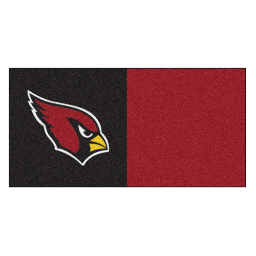Arizona Cardinals Team Carpet Tiles Cardinal Head Primary Logo Red