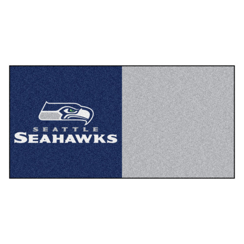 Seattle Seahawks Team Carpet Tiles Seahawk Primary Logo Blue