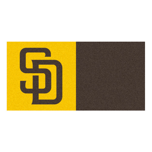 MLB - San Diego Padres Team Carpet Tiles 18"x18" tiles