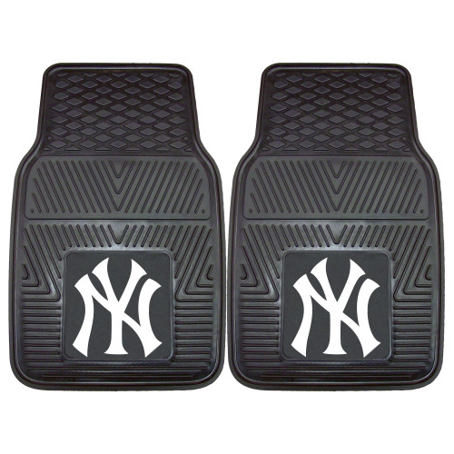 MLB - New York Yankees 2-pc Vinyl Car Mat Set 17"x27"