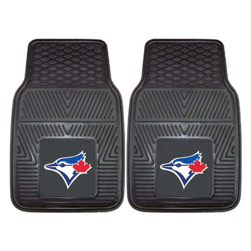 MLB - Toronto Blue Jays 2-pc Vinyl Car Mat Set 17"x27"