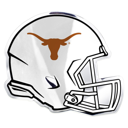 University of Texas - Texas Longhorns Embossed Helmet Emblem Longhorn Primary Logo Orange